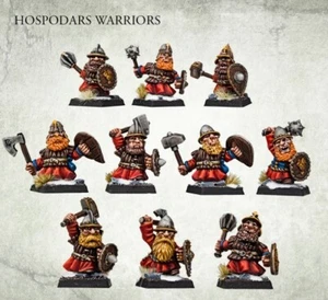 Dwarf Hospodars Warriors Commands New - Picture 1 of 1