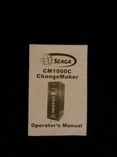 Seaga Cm-1000 Vending Dollar Bill Coin Machine Changer