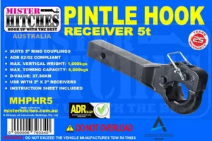 Mister Hitches 5T Pintle Hook Receiver SKU: MHPHR5 - Picture 1 of 2