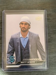 2023-24 Upper Deck Series 1 Swagnificent Matty Beniers Seattle Kraken #149