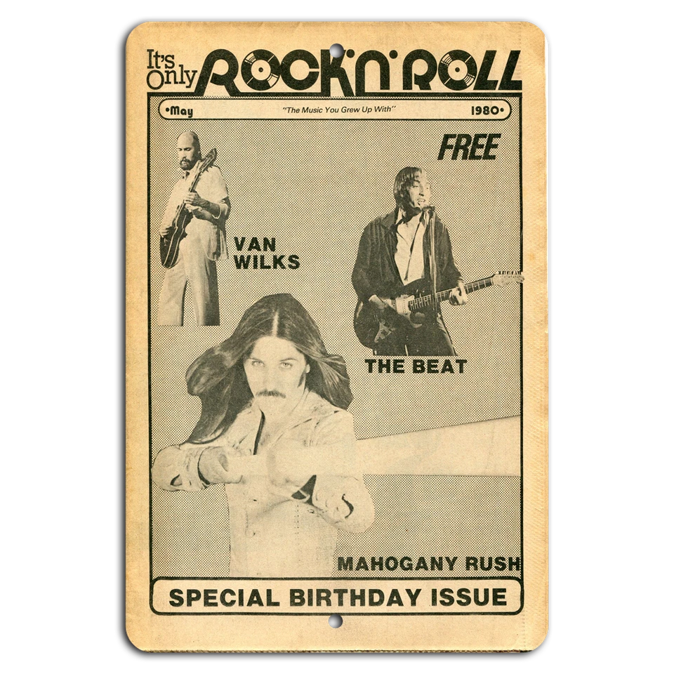 1980 Рок-н-ролл специальный выпуск на день рождения: винтажная дань - Изображение 1 из 1