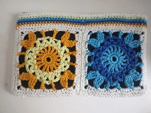 Pochette uncinetto colorata granny handmade - bustina fatta a mano - Foto 1 di 2