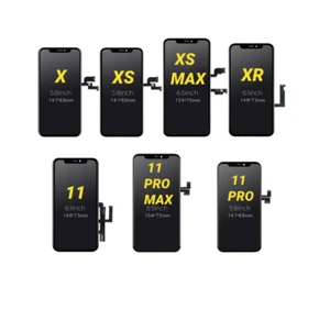LCD Display Touch Screen Digitizer Lot OLED For iPhone 12 X XR XS Max 11 12 Pro - Picture 1 of 110