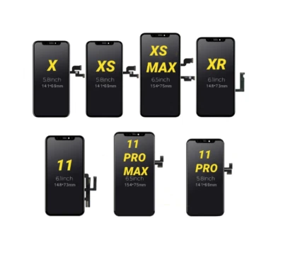LCD Display Touch Screen Digitizer Lot OLED For iPhone 12 X XR XS Max 11 12 Pro - Image 1 of 4