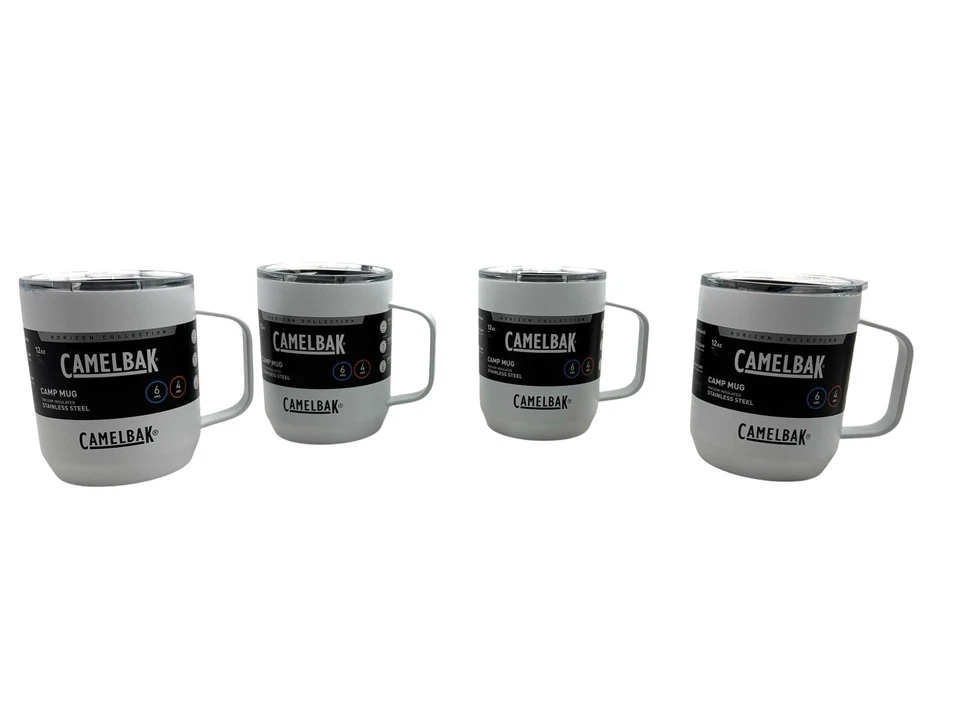 CamelBak 12 oz taza de café campamento aislada al vacío acero inoxidable lote de 4 Foto 1 de 4