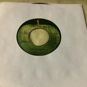 "Come And Get It" Badfinger 45 Tested Vg+ Apple Jukebox - Picture 1 of 3