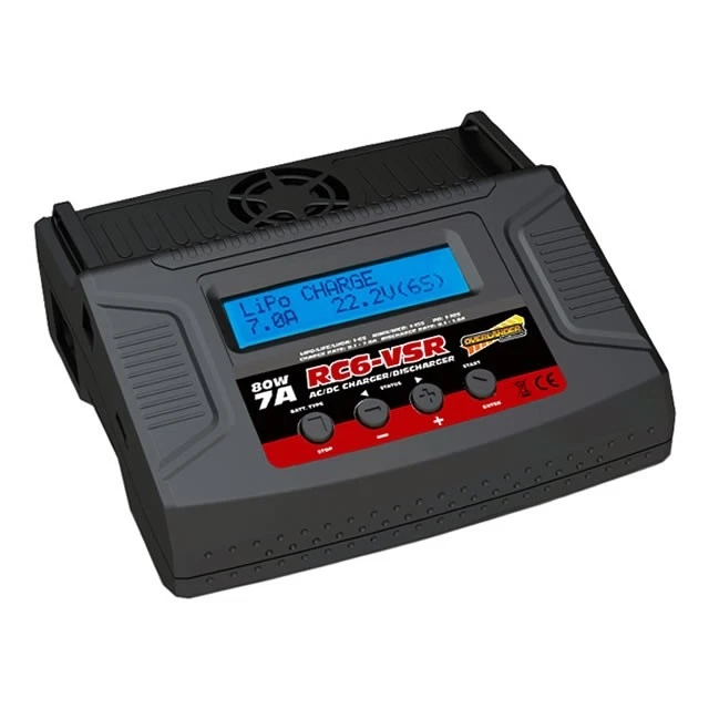 Overlander RC6-VSR 80w 7A Output AC DC LiPo Li-Ion LiFe NiMh PB Charger 3129 - Image 1 of 1