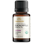 Swanson Aromatherapy Certified Organic Eucalyptus Essential Oil 0.5 fl oz Liquid