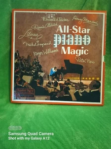 Reader's Digest All-Star Piano Magic 8 LP Set w/ Music Program Notes - Foto 1 di 3