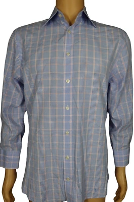 Camisa Charles Tyrwhitt Jermyn Street London Ventana Panel Calce Ajustado Botón 16 32" Foto 1 de 4