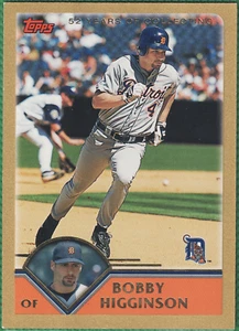 2003 Topps Bobby Higginson #52 Gold /2003 - Picture 1 of 2