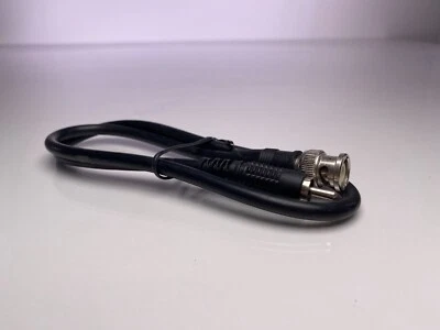 BNC Male to RCA Male Coax Cable Cord Adapter Connector for CCTV DVR Camera 2ft - Image 1 of 4