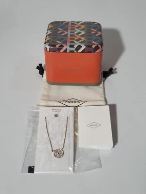 Fossil Damen Halskette Roségoldfarbene (JOA00626791) - Bild 1 von 4