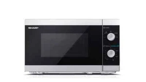 Sharp YC-MS01ES Forno Microonde 20L 800W Funzione Scongelamento Timer Argento - Foto 1 di 8