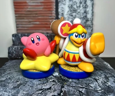 Nintendo Kirby Franchise Amiibo - KIRBY & KING DEDEDE - ¡Suelto! Foto 1 de 4