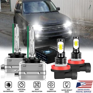 Faro de xenón HID alto/bajo + bombillas antiniebla LED para Range Rover Sport 2010-2018 - Imagen 1 de 11