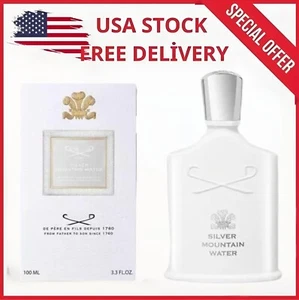 Silver Mountain Water Eau de Parfum for Men,EDP Perfume | Brand New Tester 3.3OZ - Picture 1 of 9