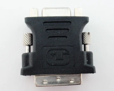 HP DVI-A-M TO VGA-FM BLACK ADAPTER - Image 1 of 3