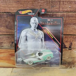Hot Wheels MARVEL STUDIOS WandaVision THE VISION 2021 coches personajes nuevos - Imagen 1 de 9