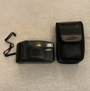 Samsung FF-222 35mm Film Camera With Original Case *Untested* - Bild 1 von 14