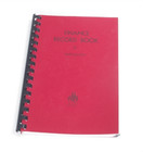 Broadman Church Supplies Sta Finance Record Book for Small Church (Spiral Bound)