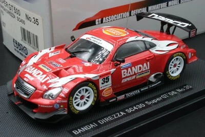 Ebbro 43807 1:43 Bandai Direzza Toyota Lexus SC430 2006 Super GT 500 Die Cast Foto 1 de 4