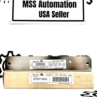 Delta Electronics 10TDT1W4C EMI Line Filter 10A 480V 50/60Hz