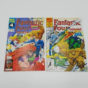 Lotto di 2 Fantastici Quattro Illimitati #1-2 con Pantera Nera 1993 Marvel Comics - Foto 1 di 12