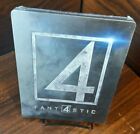 Fantastic Four (2015) Limited STEELBOOK (Blu-ray) -NEW-Free Box Shipping w/Track