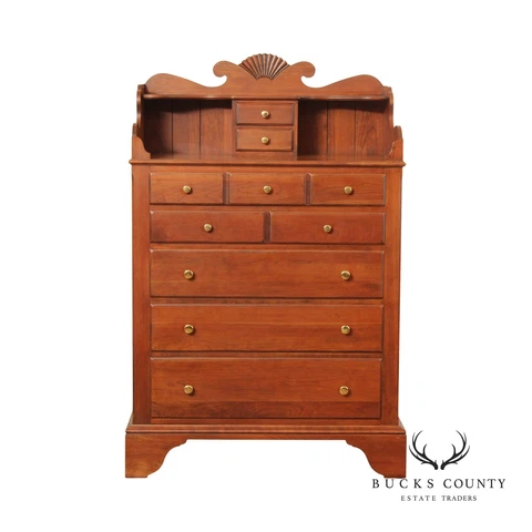 Pennsylvania House Early American Style Cherry Tall Chest Cover