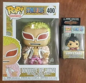 FUNKO POP! ONE PIECE - DONQUIJOTE DOFLAMINGO #400 + PROTECTOR + FUNKO SCHLÜSSELANHÄNGER - Bild 1 von 20
