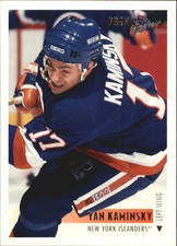 1994-95 Topps/OPC Premier Islanders Hockey Card #399 Yan Kaminsky