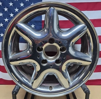 Mercedes C240 C320 01-04 Wheel Rim 16x7 OEM Factory Original 2034010302 65211 C Foto 1 de 4