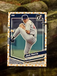 2023 Donruss Jack Morris #172 Minnesota Twins. /75. Feuer - Bild 1 von 2
