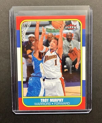 2006-07 Fleer 1986-87 Retro Design 20th Anniversary Troy Murphy #85 Golden State - Image 1 of 3