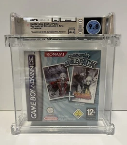 CASTLEVANIA DOUBLE PACK GBA PAL EUR 2006 - NEW SEALED  WATA CERTIFIED 9.8 - Picture 1 of 13