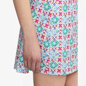 Ralph Lauren RLX GOLF Tile Print Pleated Performance 17" Back Pleated Skort SZ.M - Picture 1 of 12