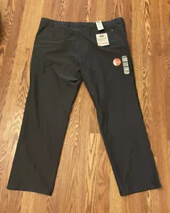 Pantalones chinos de punto cómodo Dockers 46x34 ajuste recto negros grandes y altos 46x34 - Imagen 1 de 7