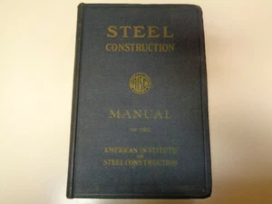 AISC Manual of Steel Construction 1959 5th Edition Architects Engineers - Imagen 1 de 10