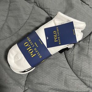 New Men’s Polo Ralph Lauren Socks Size 10-13 (8 Pairs)