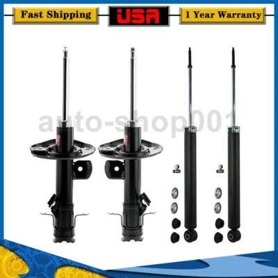 4 Front Rear KYB Shocks and Struts Shock Absorber For Nissan LEAF 2014 2013 2012 - Image 1 of 4