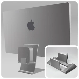 Apple Studio Display "Mac mini M4" Holder - for the tilt- adjustable stand - Photo 1/7