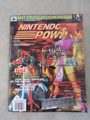 NINTENDO POWER MAGAZINE DECEMBER VOLUME 91 KILLER INSTINCT GOLD WITH POSTER - Image 1 of 3