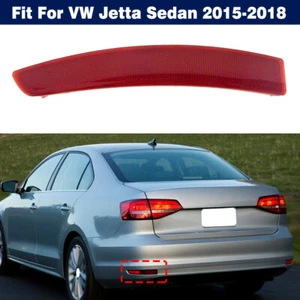 Left Side Rear Bumper Reflector Light Brake Lamp For VW Jetta Sedan 2015-2018 - Picture 1 of 8