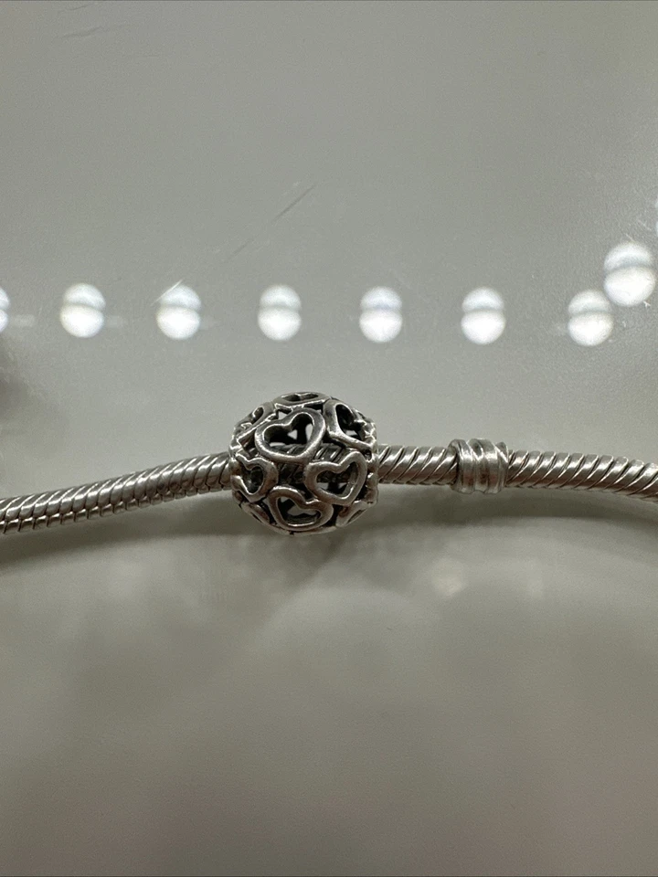 PANDORA 790964 Silber Charm Herzen - Bild 1 von 1