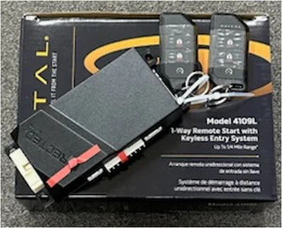 Avital 4109L Remote Start Two 4-Button Remotes Replaces 4105L Complete NEW MODEL - Image 1 of 4