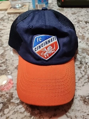 MLS FC Cincinnati hat Adjustable Back New Adult Hat Cap  - Image 1 of 4