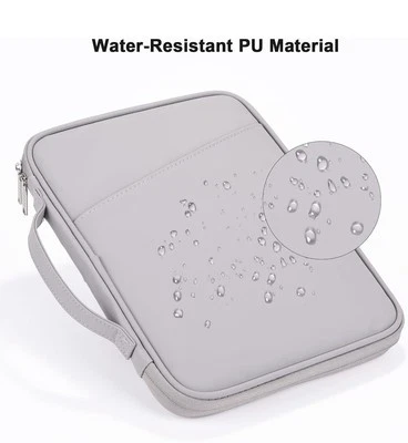 8-9 Inch Tablet Sleeve Bag, Padded Travel Pouch for Galaxy Tab 8-9, Grey - Image 1 of 4