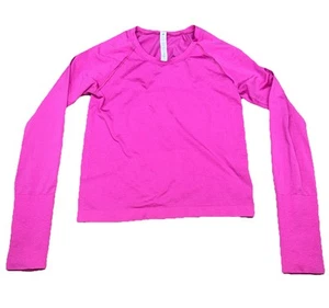 Camisa Lululemon Swiftly Tech Manga Larga ROSA 2.0 Carrera Deep Luxe Talla 6-LW3HIS - Imagen 1 de 9