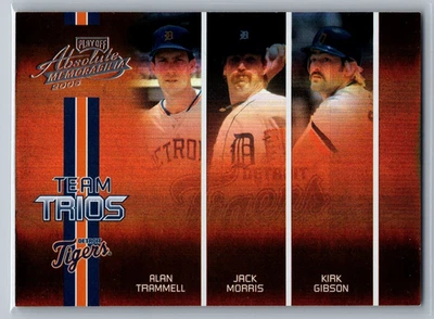 /125 2005 Playoff Absolute Memorabilia - Team Trios Detroit Tigers #TT-14 Foto 1 de 2